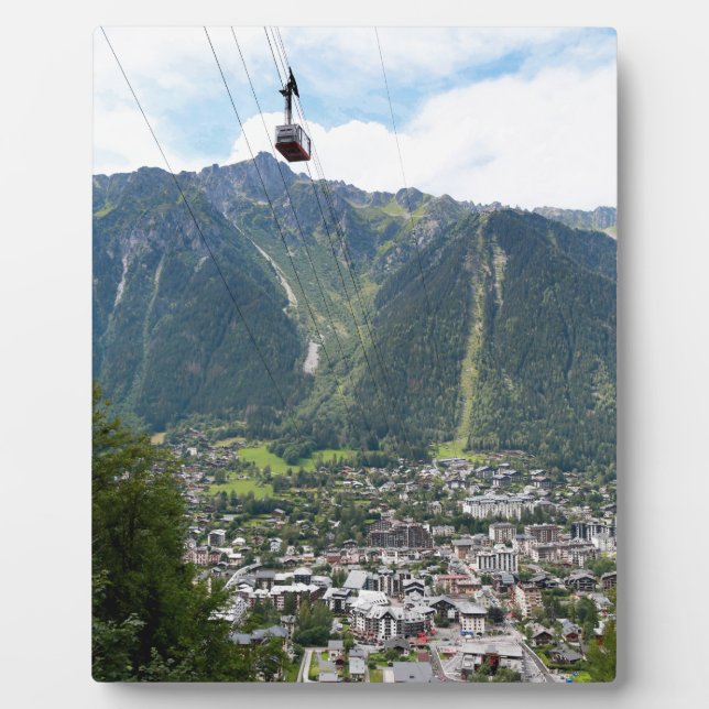 Chamonix - France Plaque (Front)