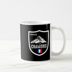 Chamonix france ski resort skiing mountain french coffee mug