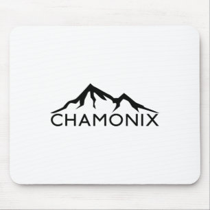 Chamonix France Skiing  Mouse Pad