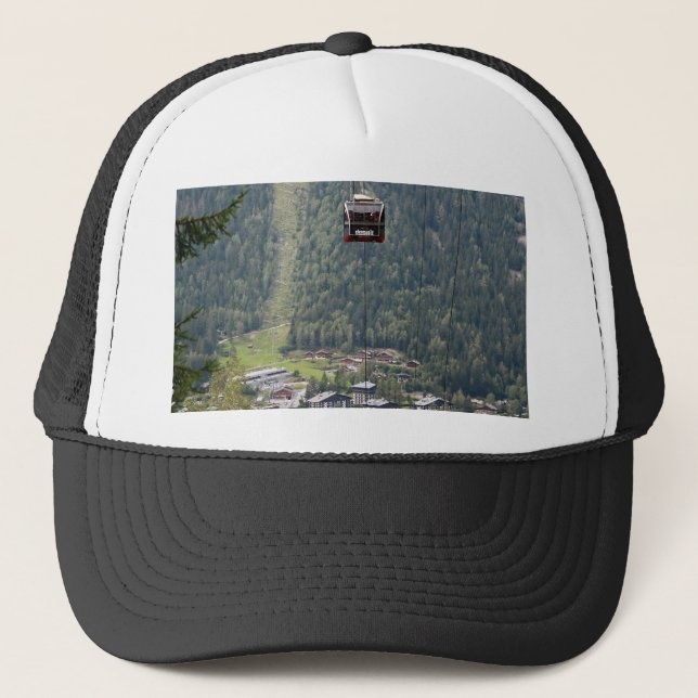 Chamonix - France Trucker Hat (Front)