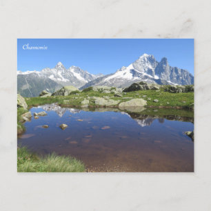 Chamonix French Alps Postcard