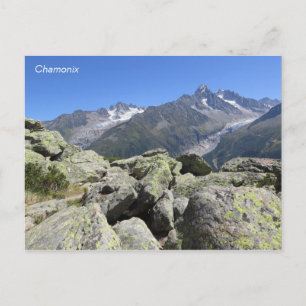 Chamonix French Alps Postcard
