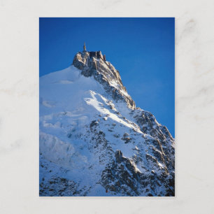 Chamonix from Aiguille de Midi, Mont Blanc, France Postcard