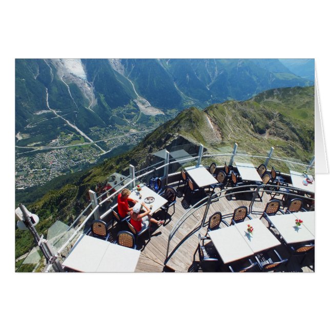 Chamonix in the valley, French Alps (Front Horizontal)