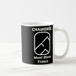 Chamonix Mont Blanc France Skiing Snowboarding  Coffee Mug