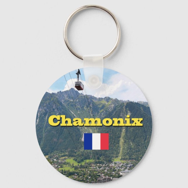 Chamonix - Mont Blanc Key Ring (Front)