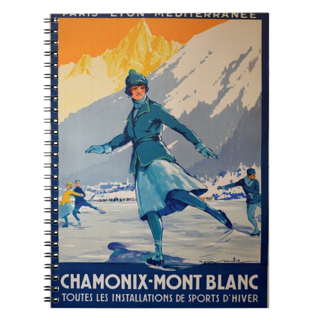 Chamonix – Mont Blanc Notebook (Front)