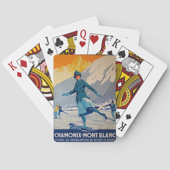 Chamonix – Mont Blanc Playing Cards (Back)