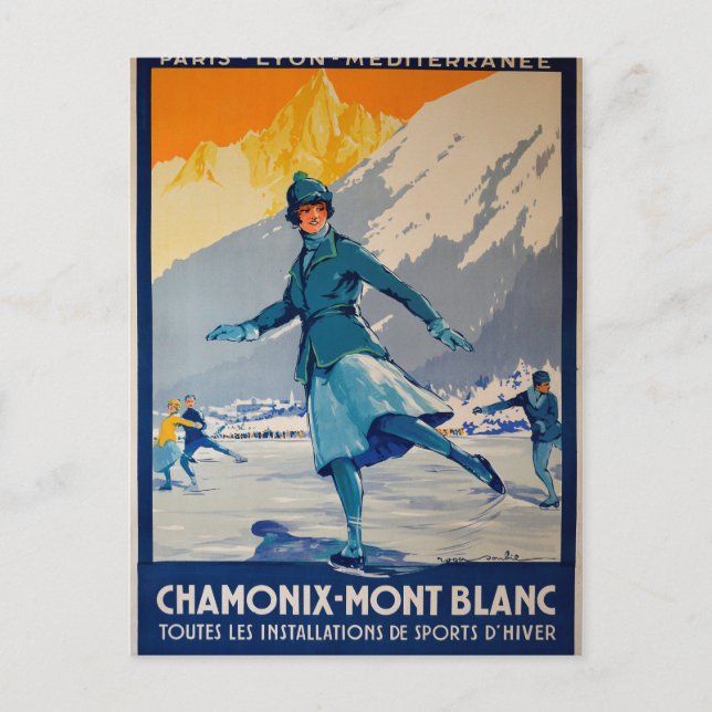 Chamonix – Mont Blanc Postcard (Front)