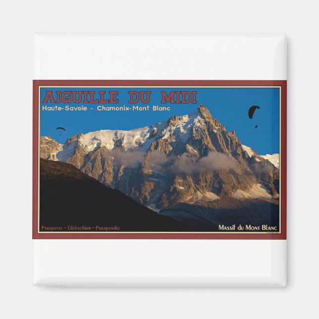 Chamonix - Paragliders Magnet (Front)