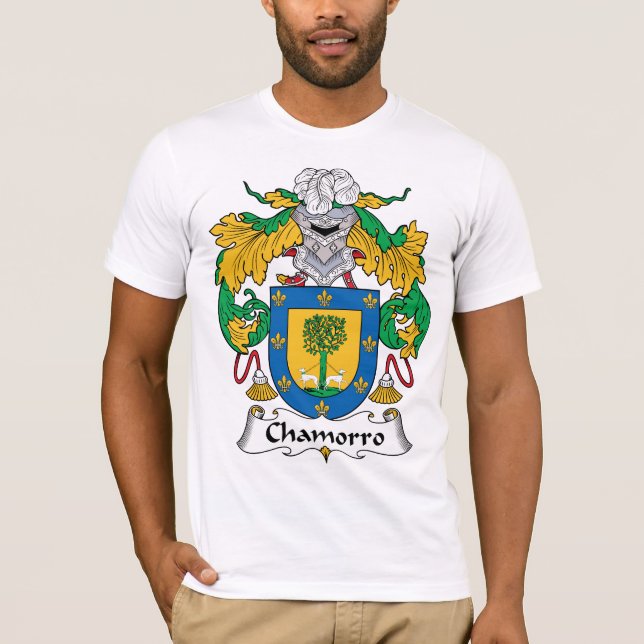 Chamorro Family Crest T-Shirt (Front)