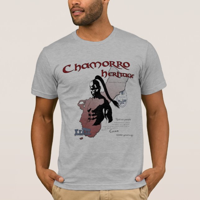 Chamorro Spirit colour T-Shirt (Front)