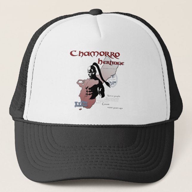 Chamorro Spirit copy Trucker Hat (Front)
