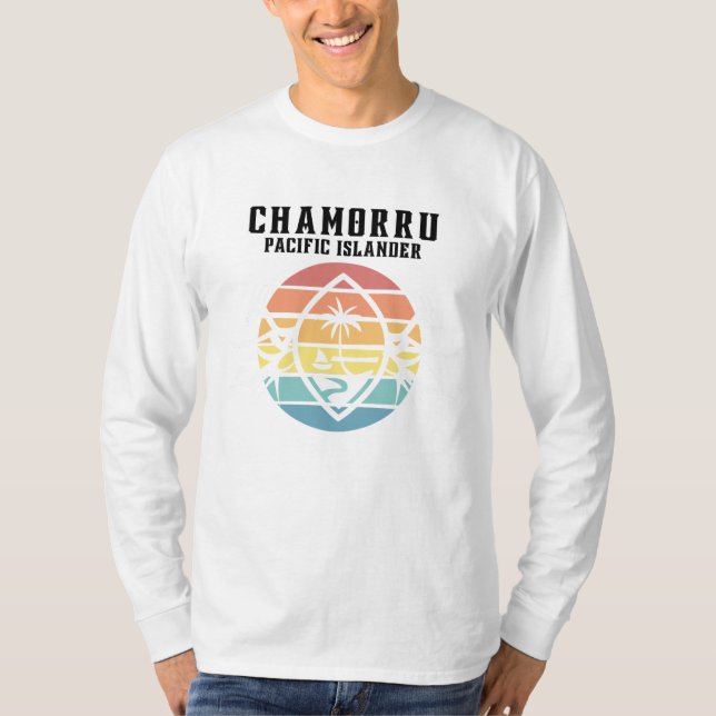 Chamorru Guam Guahan Pacific Islander T-Shirt (Front)