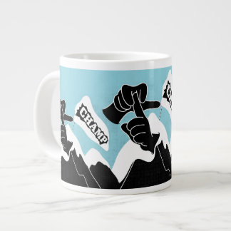 Champ - ASL Design Large Coffee Mug