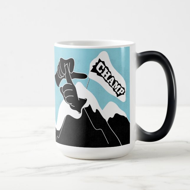 Champ - ASL Design Magic Mug (Right)