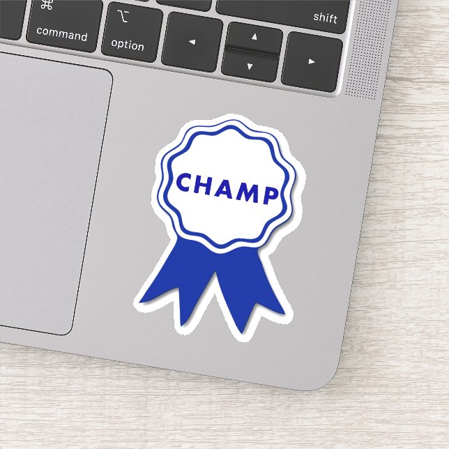 Champ Blue Ribbon (Detail)
