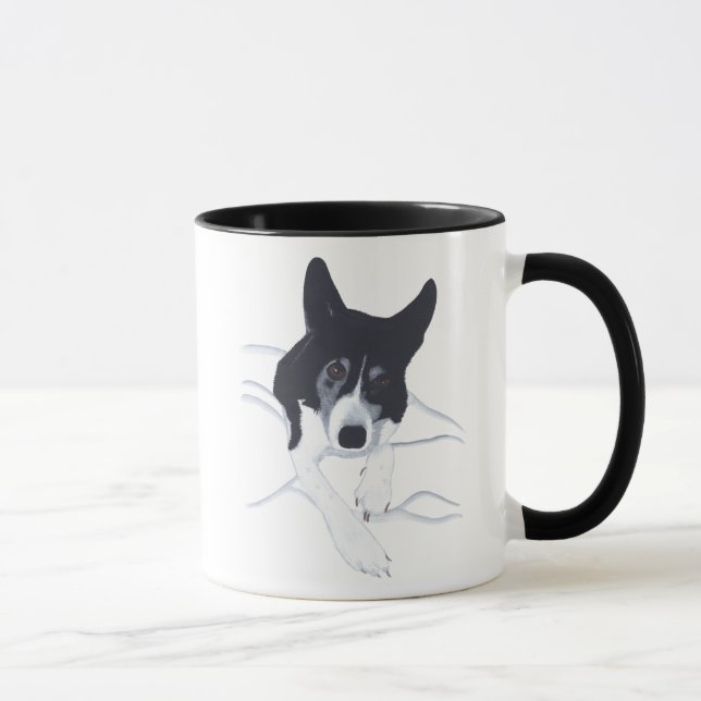 Champ Border Collie Dog Lover Mugs (Right)