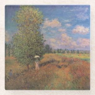 Champ de Coquelicots - Claude Monet - c1875 Glass Coaster