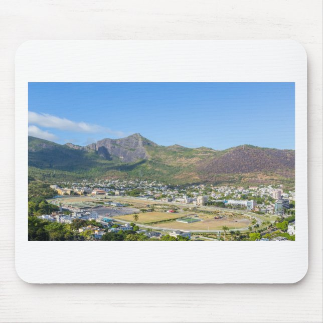 Champ de Mars in Port Louis the capital of Mauriti Mouse Pad (Front)