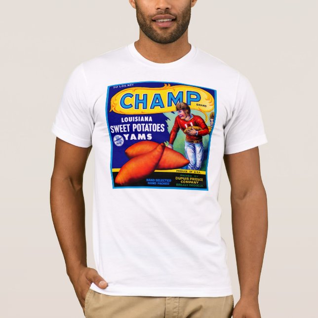 Champ Sweet Potatoes T-Shirt (Front)