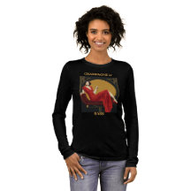 Champagne And Sass Sleeved T Shirt