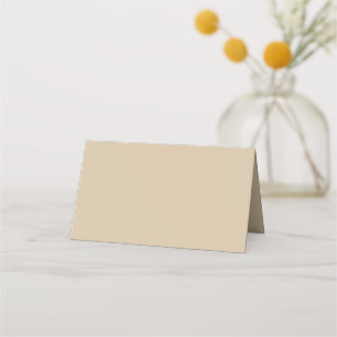 Champagne Beige  Place Card