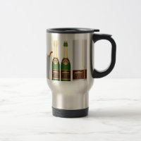 champagne bottles