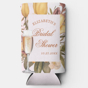 Champagne Bridal Shower Seltzer Can Cooler