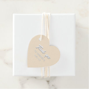 Champagne Bride Squad Thank You Favour Tags