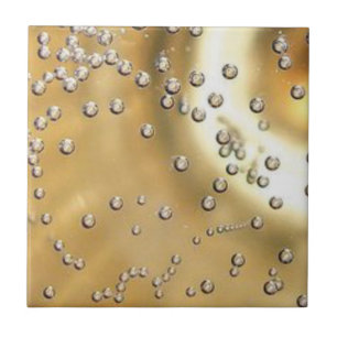 Champagne bubbles 2 tile