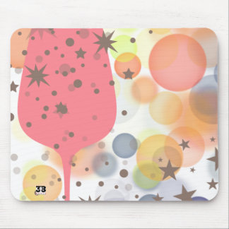Champagne Bubbles Mouse Pad