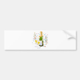 Champagne Celebration Bumper Sticker