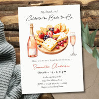 Champagne & Charcuterie Bridal Shower Sip, Snack