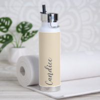 Champagne Colour Personalised Wedding Bridesmaid