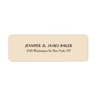 Champagne Colour Unique Creative Style Family Name