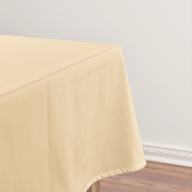 Champagne-coloured Tablecloth (In Situ)