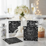 Champagne Confetti Wedding Thank You Favour Tags<br><div class="desc">Say thank you in style with these modern and very trendy wedding,  bridal shower or birthday party favour tags. This design is easy to personalise with your special event wording and your guests will be thrilled when they receive these fabulous gift tags.</div>