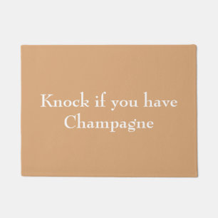 Champagne Door Mat