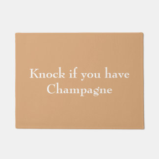 Champagne Door Mat