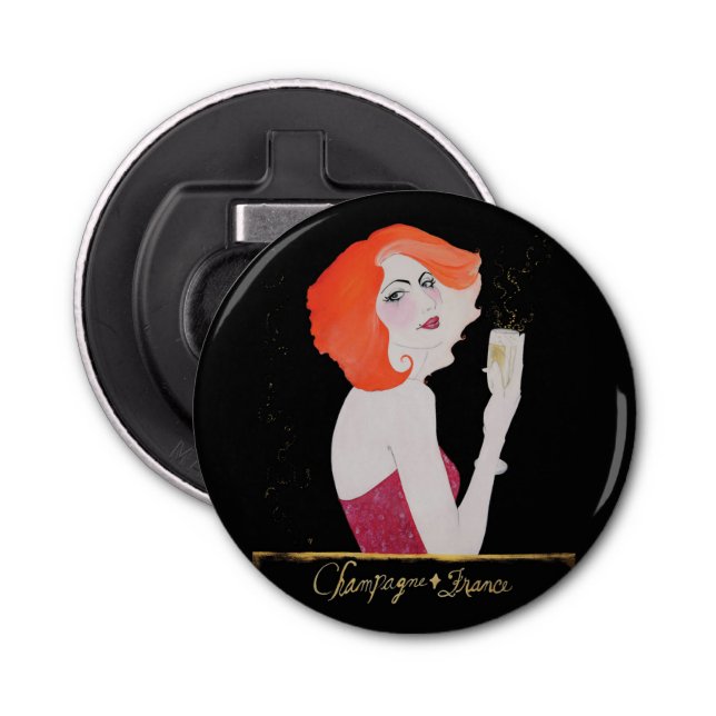 Champagne France Bottle Opener (Front)