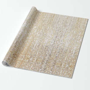 Champagne Glitter Modern Wrapping Paper