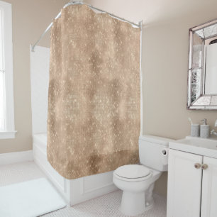 Champagne Glitz Shower Curtain