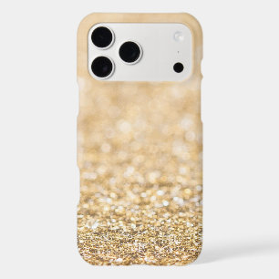 Champagne gold faux glitter sparkles