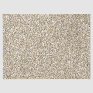 Champagne Gold Glitzy Glitter Tissue Paper