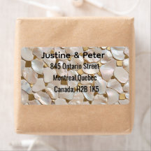 Champagne Gold Pearl Mosaic