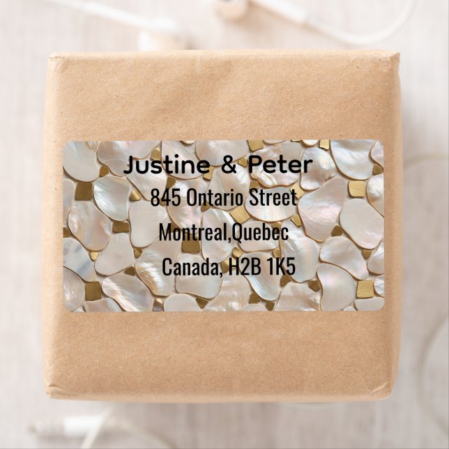 Champagne Gold Pearl Mosaic (Insitu)