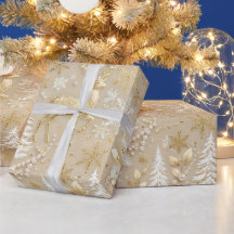 Champagne Gold Reindeer Christmas,Pearl White