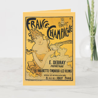 "CHAMPAGNE!" Greeting Card