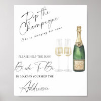 champagne - help the busy bride Address 